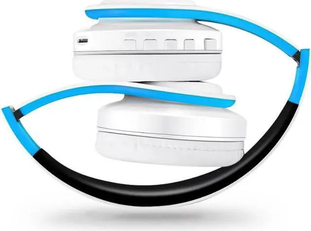Alt view image 5 of 5 - earphone Bluetooth Headphones Over Ear Stereo Wireless Headset Soft Leather Earmuffs Built-in Mic for PC/Cell Phones/TV