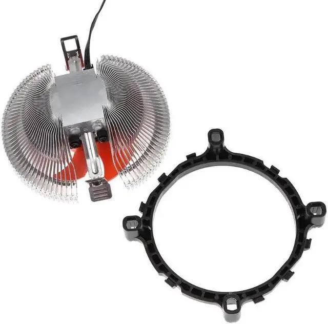 Alt view image 4 of 5 - 12V CPU Cooler Fan Hydraulic Bearing Heatsink Fan Computer PC Case Air Cooling Radiator for Intel 775 1150 1155 1156 AMD754 939