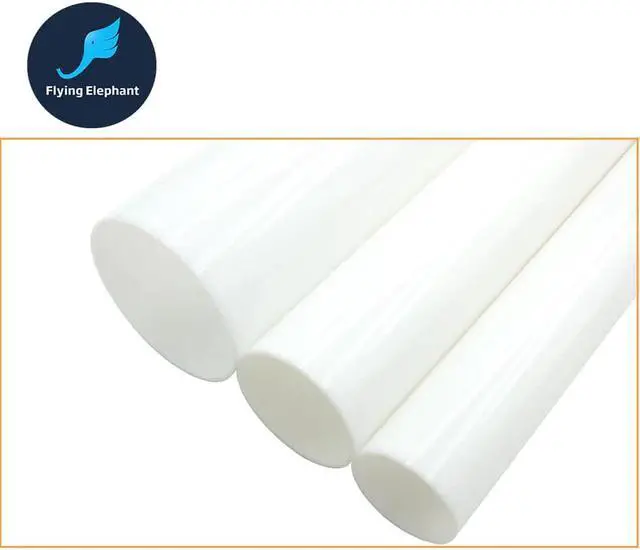 Alt view image 2 of 2 - (50cm/lot) OD 20 25 30 40 50 60 70 80 100mm 2mm Thick Milk White Acrylic Tube PMMA pipe for PC computer water cooling