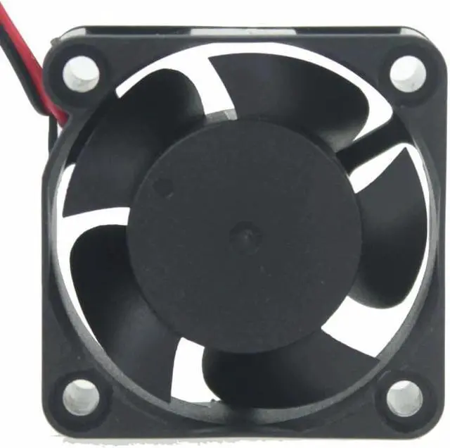 Alt view image 2 of 5 - 2 pcs 24V 12V 5V 40mm x 10mm Small Axial Cooler 4cm 2Pin Ball Bearing DC Brushless Cooling Fan 40x40x10mm 4010 3Pin