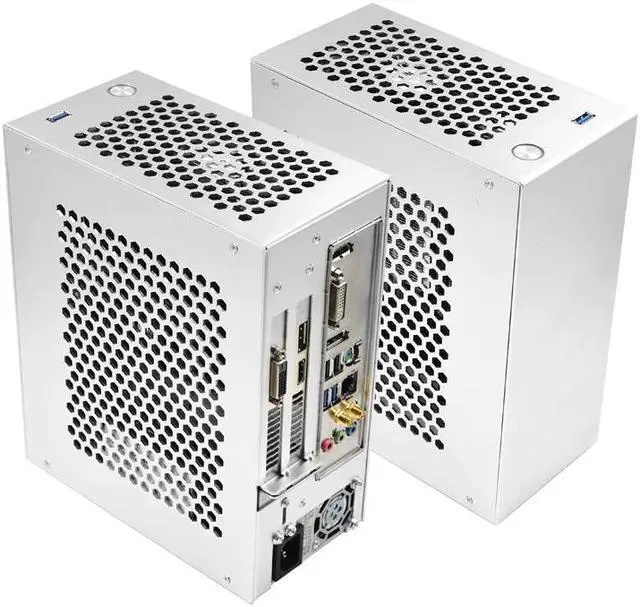 Alt view image 3 of 5 - S3 PC Gaming Case ITX MINI Small Case All Aluminum Suitcase Portable HTPC Desktop Computer Empty Chassis