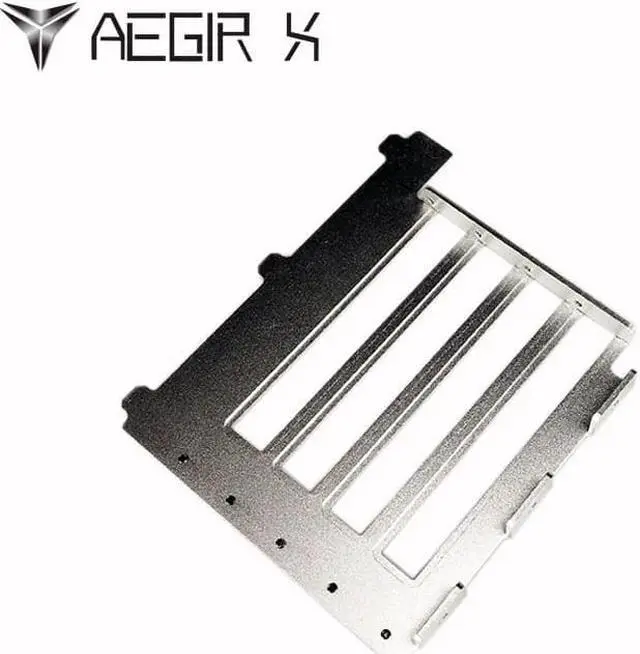 Alt view image 5 of 5 - VGA Card Holder Aluminum  Card Side Converted Support Computer Cooling Cooler Radiator Bracket