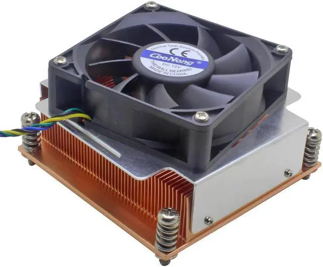 Main image of 2U server CPU COOLER copper heatsink cooling fan for intel Xeon LGA 2011 2066 Industrial Personal Computer Active cooling