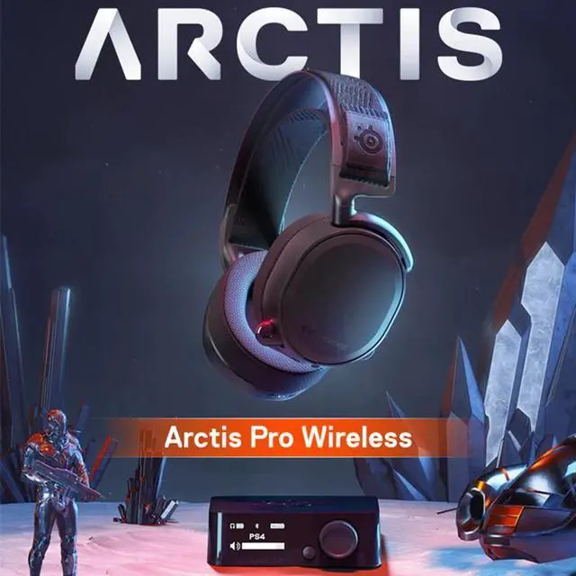 Alt view image 3 of 5 - Arctis Pro Wireless Gaming Headset - Lossless High Fidelity Wireless + Bluetooth for PS4 and PC