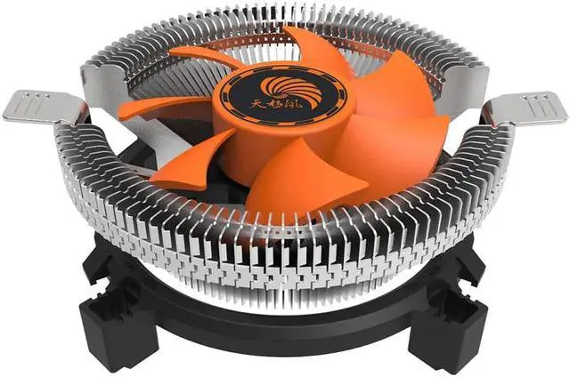Alt view image 2 of 5 - Service Life Super Quiet Computer PC CPU Cooler Cooling Fan Heatsink for Intel LGA775 1155  AM2 AM3 754