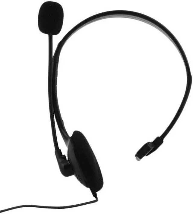 Alt view image 5 of 5 - 1 Pcs 3.5mm Earphone One Ear Gamer Headset Wired Earphone Headphones Gaming Headset With Microphone Noise Cancelling For PS4