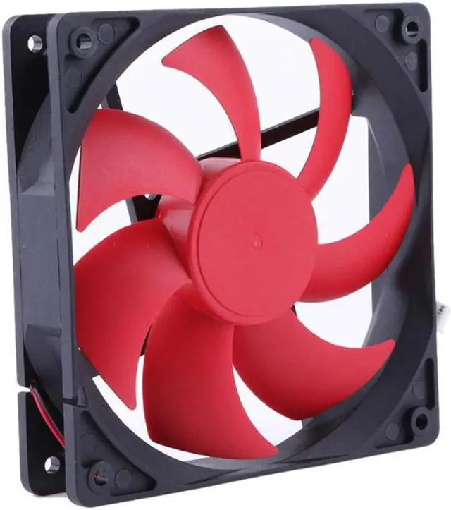 Alt view image 5 of 5 - CPU Cool Cooling Fan Cooler 12cm 120mm DC 12V 2Pin For PC Chassis Radiating