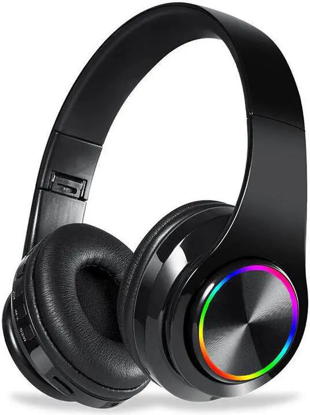 Main image of Colorful Light Bluetooth 5.0 Wireless Headsets Gaming Sports HIFI Stereo Sound Noise Reduction terproof Headphones Earbuds