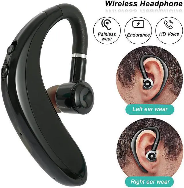 Alt view image 3 of 5 - S19 Wireless Earphone Stereo Bass Bluetooth Headphones Sport Gaming Headset Hadsfree for iPhone Samsung Phones