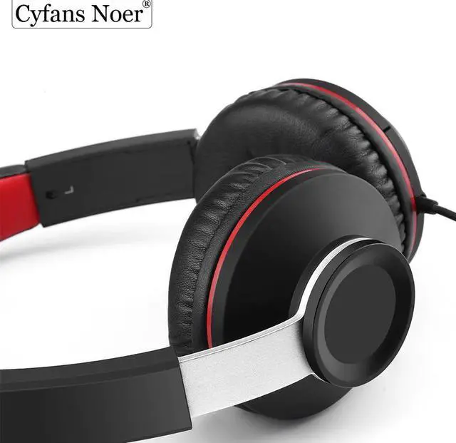 Alt view image 3 of 5 - Gaming Headset Surround Stereo Bass Over-Ear Headphones with Mic Volume Control and Mute Function