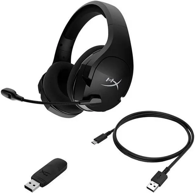 Alt view image 3 of 5 - Cloud Stinger Core Wireless 7.1 Gaming Headphones 7.1 Surround Sound Headset with Noise Cancelling Microphone for PS4 ONE
