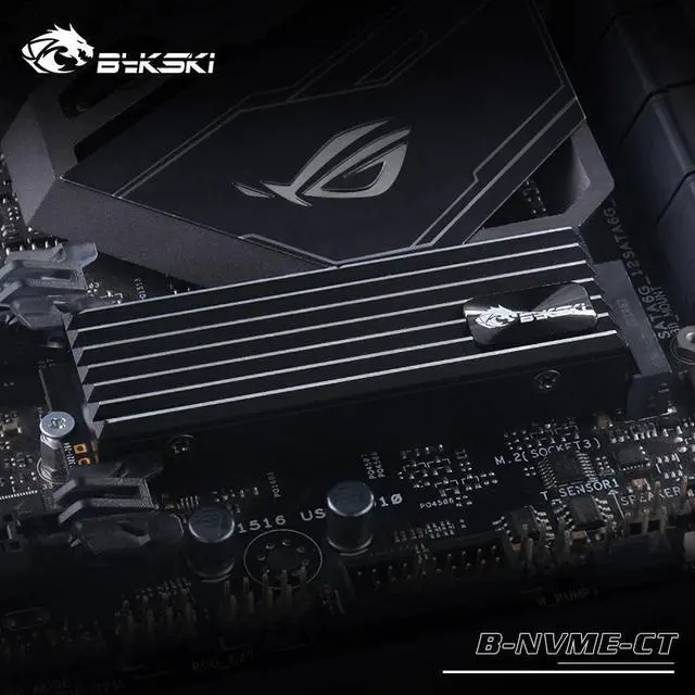 Alt view image 4 of 4 - M.2 NVMe Heatsink for 2280 M.2 NVMe SSDs /Metal armor effective passive cooler