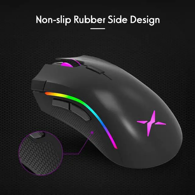 Alt view image 5 of 5 - M625 PMW3360 Sensor Gaming Mouse 12000DPI 12000FPS 7 Buttons RGB Backlight Optical Wired Mice with Fire Key For FPS Gamer