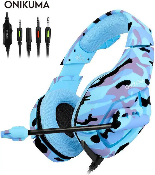 Main image of K1 casque PS4 Gaming Headset PC Gamer Bass Earphones Headphones with Mic for Mac Nintendo Switch New Xbox One PUBG Games