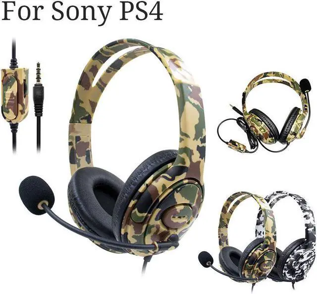 Alt view image 4 of 5 - 3.5mm Gaming Headset Over-Ear Headphone Microphone For Playstation4 PS4 troller For Nintendo Switch