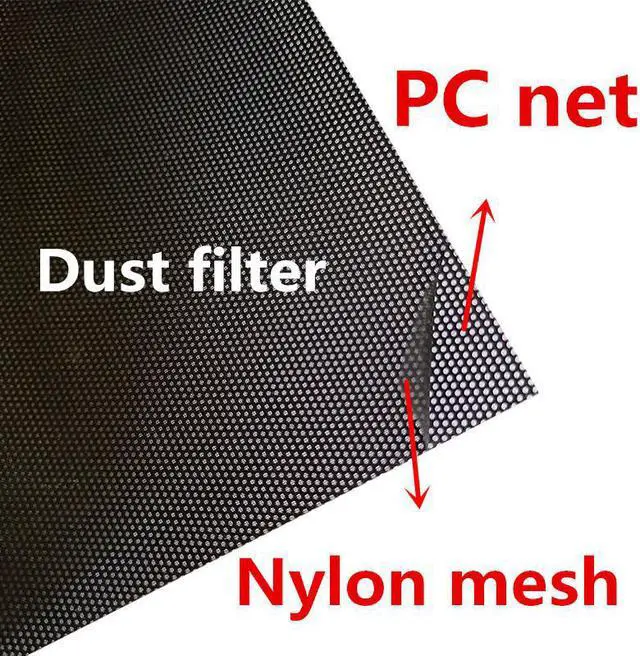 Main image of price Double layer Mesh PVC PC+nylon Cooler Dust Filter for Chassis Notebook cabinet servers dustproof
