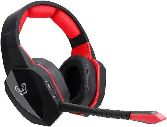 Alt view image 5 of 5 - Wireless Headphones PC Gamer Headset USB 7.1 Virtual Surround Sound Stereo Bass Gaming Headphone with Mic no delay for game