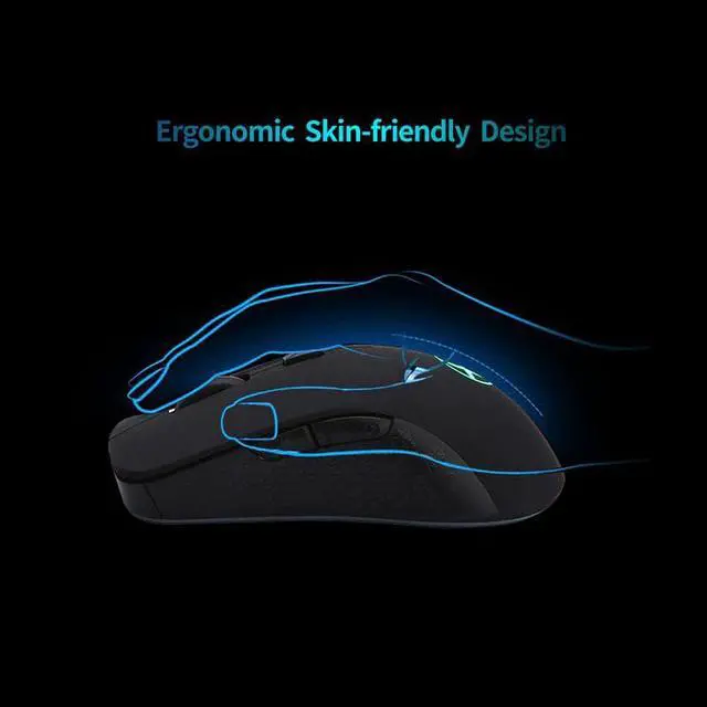 Alt view image 2 of 5 - Seen Silent Bluetooth Rechargeable Mouse Dual Mode Bluetooth 2.4g Wireless Mice for Laptop PC Gaming Mouse