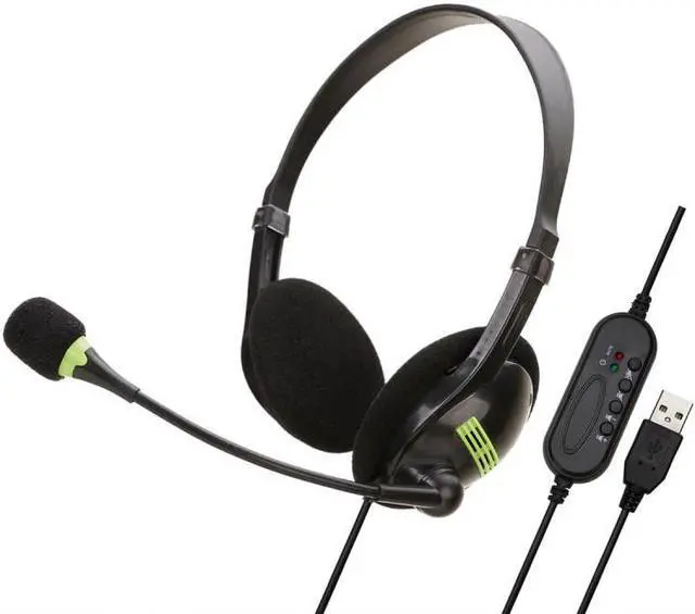 Main image of Headphones Headset Over-Head Noise Canceling Headphones With Crystal Clear Microphone For  Headphones Dropshipping