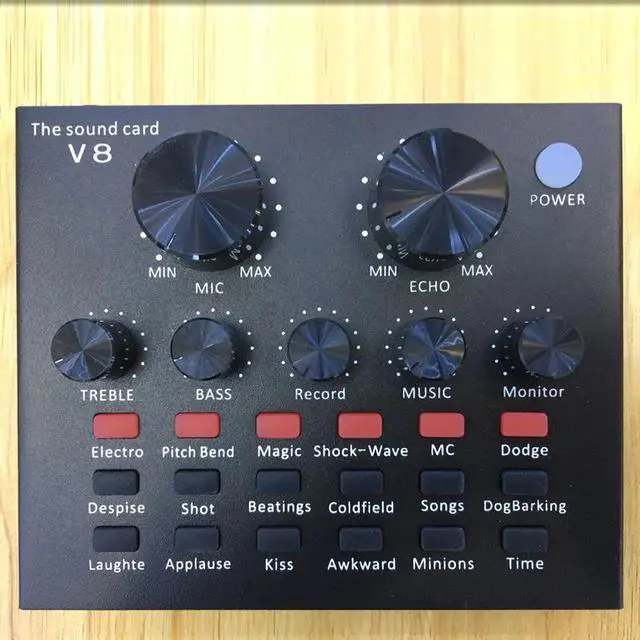 Alt view image 3 of 5 - Card Audio External USB Headset Microphone Live Broadcast For BM 800 Mobile Phone Computer PC