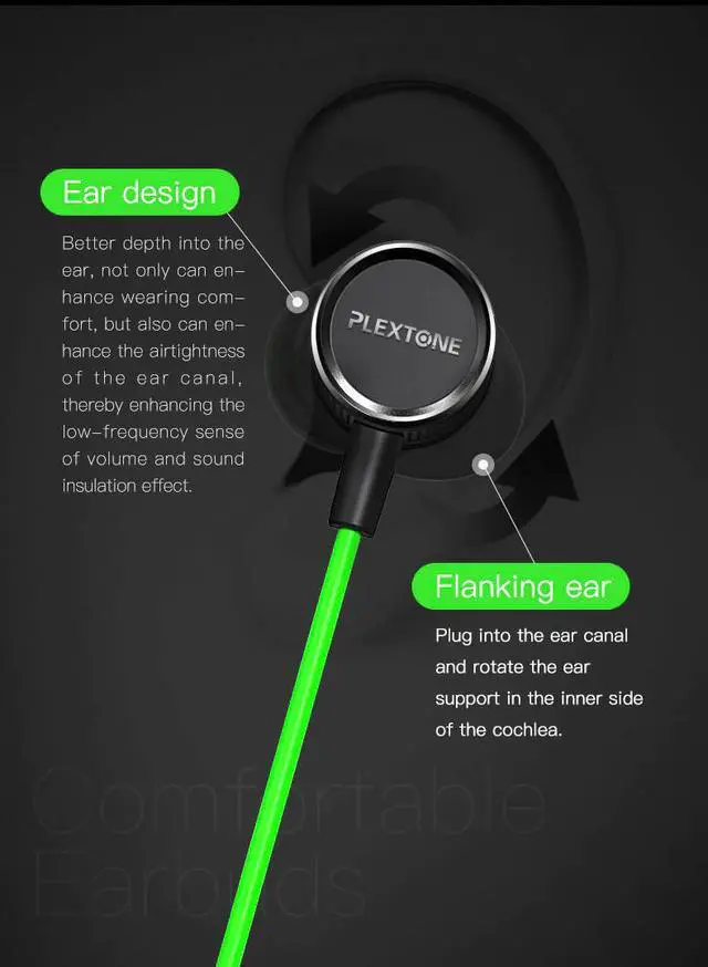 Alt view image 5 of 5 - For Phone Computer G15 Game Earphone Bass Hammerhead Gaming Earbuds Stereo Wired Magnetic In Ear Headset