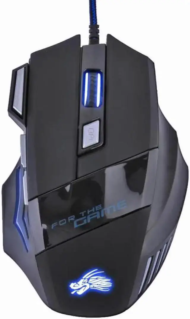 Alt view image 5 of 5 - 5500DPI 7 Buttons 7 Colors LED Backlight Optical USB Wired Mouse Gamer Mice Laptop PC Computer Mouse Gaming Mouse for Pro Gamer