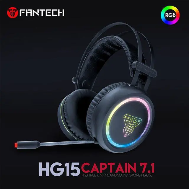 Main image of HG15 Professional E-sports Headphones 7.1-channel RGB Gaming Headset Noise Reduction with Microphone Earphones