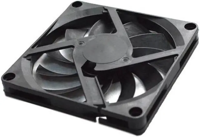 Alt view image 3 of 4 - 3000RPM 80mm Fan DC 5V 2 Pin Silent PC Computer Case Cooling Fan Cooler Radiator