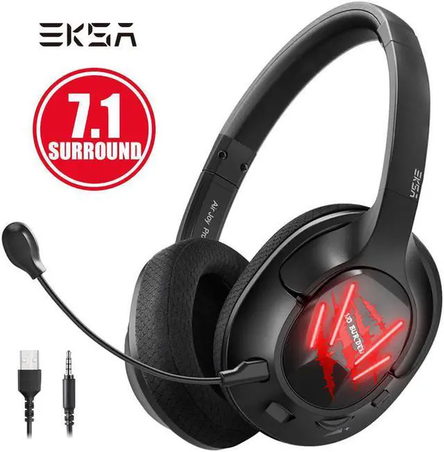 Main image of 7.1 Surround Gaming Headset Gamer E3 Wired Game Headphones USB/3.5mm Earphones Noise-canceling Mic for PS4/Xbox/PC/Laptop