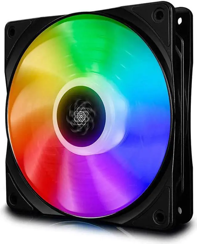 Alt view image 2 of 5 - 2 in 1 CF140 140mm 5V/3PIN RGB Fan Computer Case Cooling fans CPU Liquid cooler Replace fan With controller