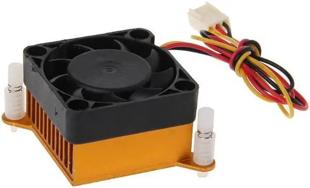 Alt view image 2 of 5 - Northbridge Chipset Aluminium Cooler Heatsink 40mm Fan For 3D Printer Cooling High Quality Palstic+Aluminum NoEnName_Null