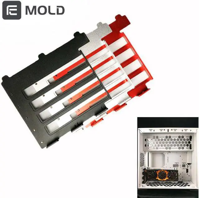 Main image of VGA Card Holder Aluminum  Card Side Converted Support Computer Cooling Cooler Radiator Bracket