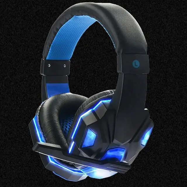 Alt view image 4 of 5 - Deep Bass Game Headphone Stereo Over-Ear Gaming Headset Headband Earphone With Llight for Computer PC Gamer