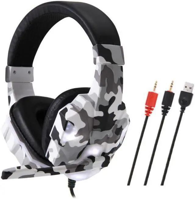 Main image of Headset Over Ear Stereo Headphone with Mic for PS4 Pro PC Switch Laptop