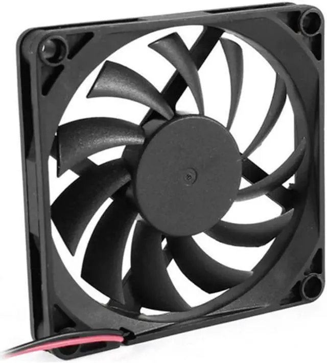 Alt view image 3 of 4 - for Computer Case CPU Cooler 2 Pin Connector Cooling Fan Radiator Computer Accessories CPU Cooling Fans P0.11 80mm