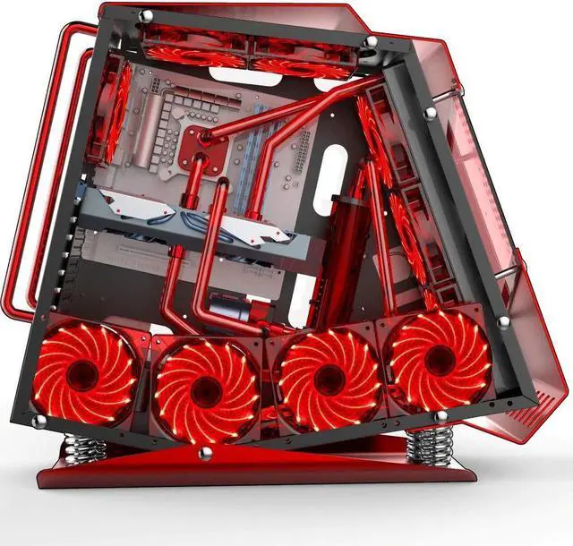 Alt view image 3 of 5 - 120mm PC Computer 16dB Ultra Silent 15 LEDs Case Fan Heatsink Cooler Cooling w/ Anti-Vibration Rubber,12CM Fan,12VDC 3P IDE 4pin