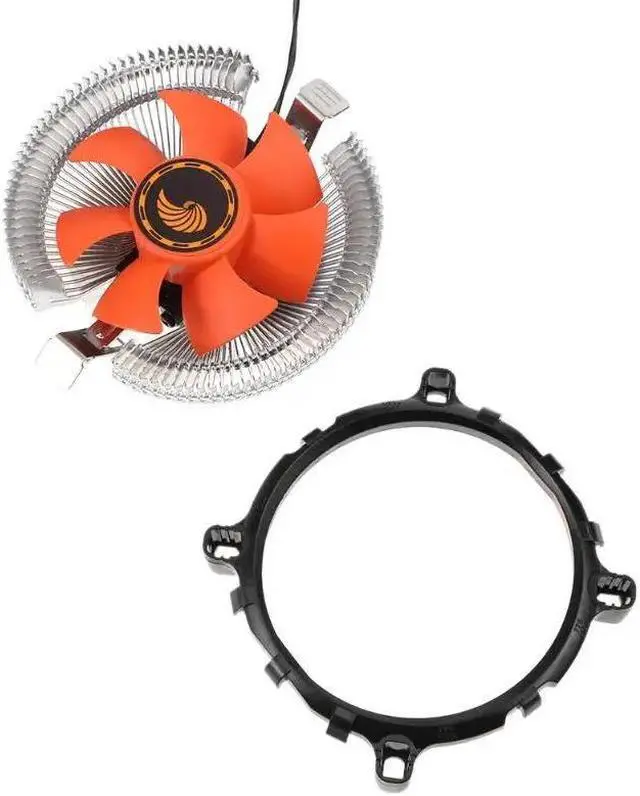 Alt view image 3 of 5 - 12V CPU Cooler Fan Hydraulic Bearing Heatsink Fan Computer PC Case Air Cooling Radiator for Intel 775 1150 1155 1156 AMD754 939