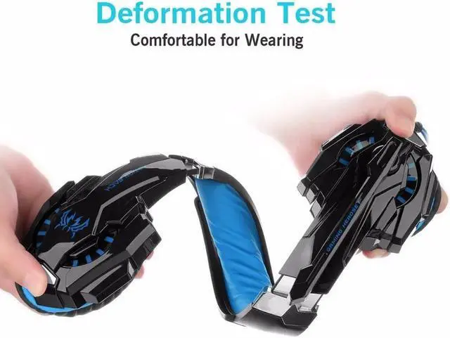 Alt view image 5 of 5 - G9000 3.5mm USB Gaming Headset Stereo Bass Luminous With Mic LED Light Gaming Headphone Gamer Headphone For computer