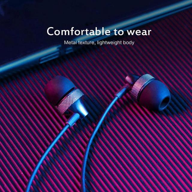 Alt view image 3 of 5 - Headphone Heavy Bass Stereo Earphones Noise Reduction General-purpose 3.5 Mm Gaming Headset With Mic For Headset Gamer