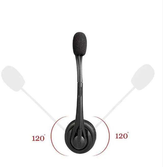 Alt view image 4 of 5 - Telephone/Computer Headset with Microphone Noise Cancelling and Volume Controls for Computer Laptop PC
