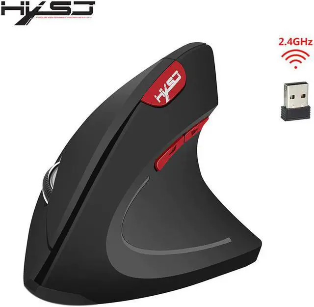 Main image of T24 Wireless Mouse Ergonomic Optical 2.4G 2400DPI Gaming Mouse vertical mouse With USB Receiver raton inalambrico ordenador