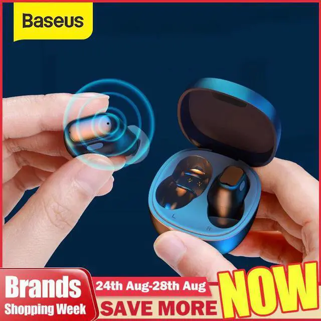 Main image of WM01 TWS Bluetooth Earphones Stereo Wireless 5.0 Bluetooth Headphones Touch Control Noise Cancelling Gaming Headset