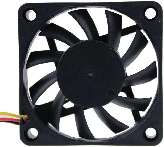 Alt view image 4 of 5 - 10pcs/set  DC 12V 3Pin 6010 60x60x10 60mm Mini Motor Cooling Cooler Fan