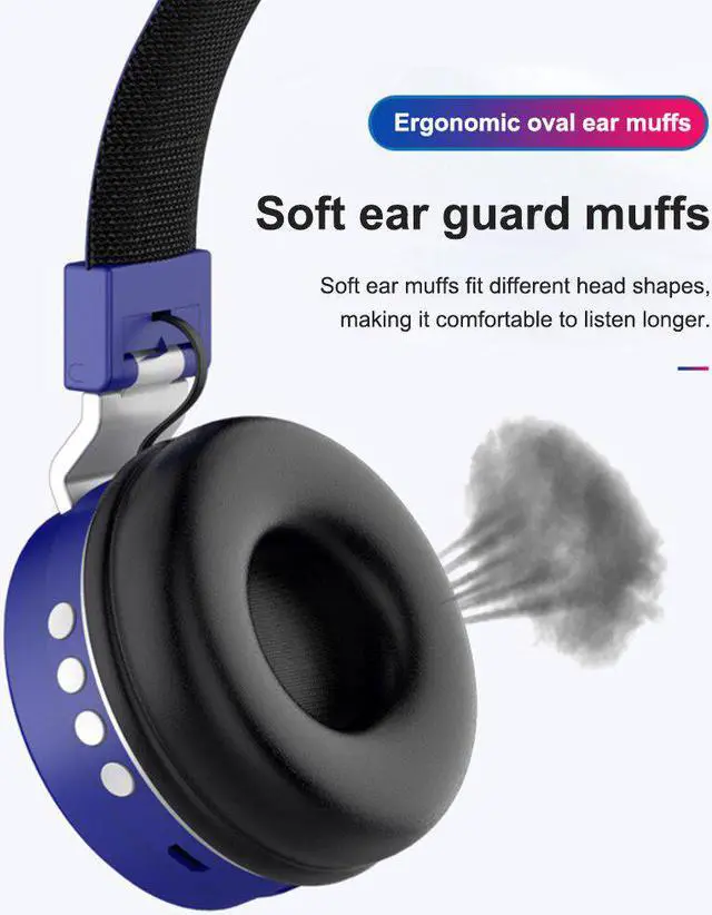 Alt view image 2 of 5 - Headphones With Bluetooth Receiver Adapter Headset gamer  Earphones For PC TV Laptop Tablet Smart Phone Gaming