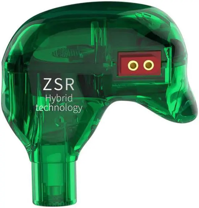 Alt view image 4 of 5 - ZSR Six Drivers In Ear Earphones Armature & Dynamic Hybrid Gaming Headset Hifi Bass Noise Cancelling Headphones for phone