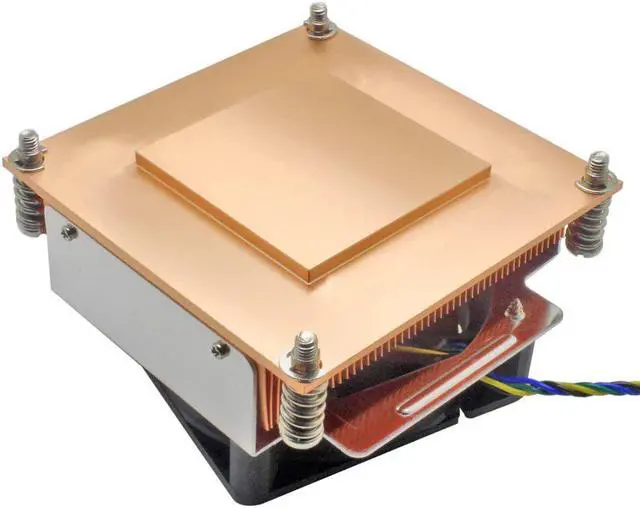 Alt view image 4 of 5 - 2U server CPU COOLER copper heatsink cooling fan for intel Xeon LGA 2011 2066 Industrial Personal Computer Active cooling