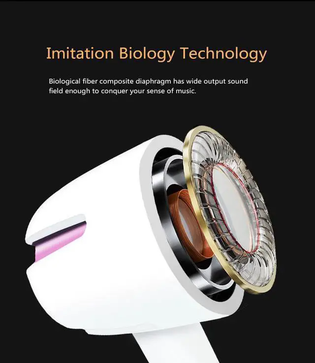 Alt view image 4 of 5 - 3.5mm In-Ear Earphone Headphones With Mic Adjustable Volume Upgrade Version Subwoofer Gaming Headset Earbuds Wired Earphones