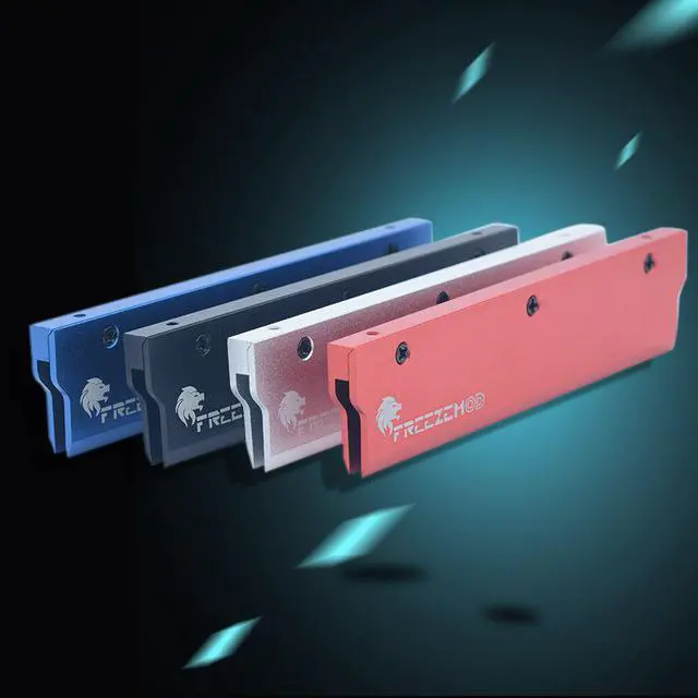 Alt view image 4 of 5 - Alloy PC DDR/DDR2/DDR3/DDR4/ECC RAM Models Main Chassis RAMs Cooling Heat Insulating Cooler Case