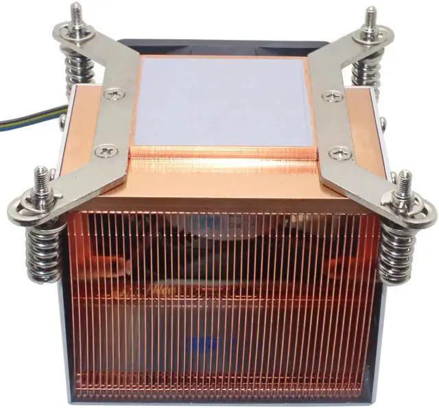 Alt view image 4 of 5 - 2U Server CPU Cooler Heatsink Cooling Fan For Intel Xeon LGA 1155 1156 1150 1151 Industrial computer workstation Active Cooling