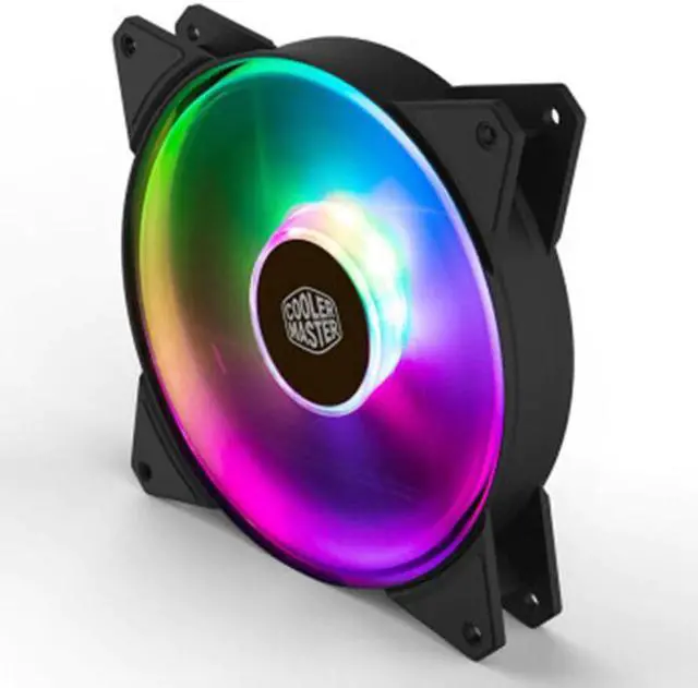 Alt view image 3 of 5 - MasterFan MF140R ARGB 140mm 5V 3Pin chassis fan 14cm mute PWM addressable CPU water cooling fan